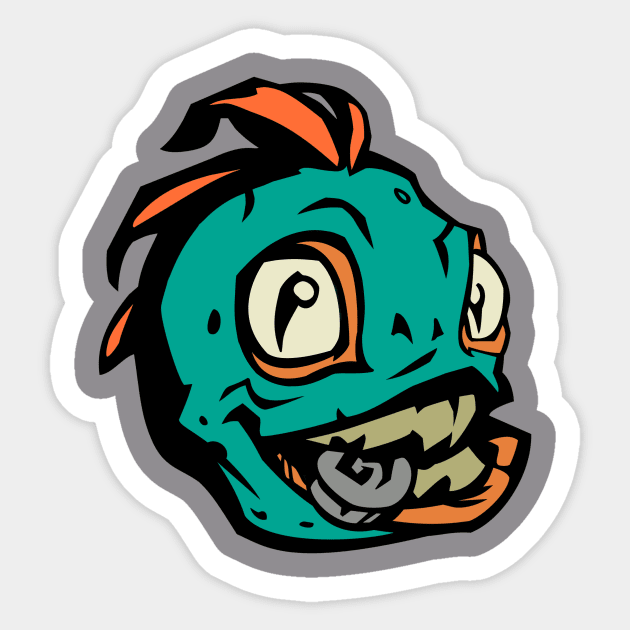 Hockey Murlock Sticker by Anton Zemskov